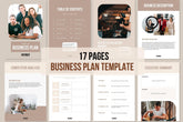 Business Plan Template - 17 Pages